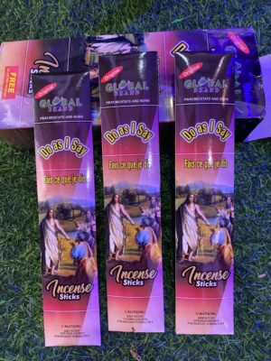 Do as I say incense sticks