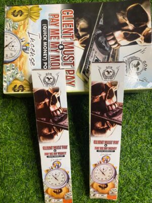 Client must pay Incense sticks