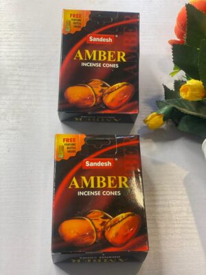 SANDESH AMBER INCENSE CONES