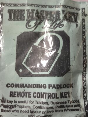 Remote Control Key - Commanding Padlock